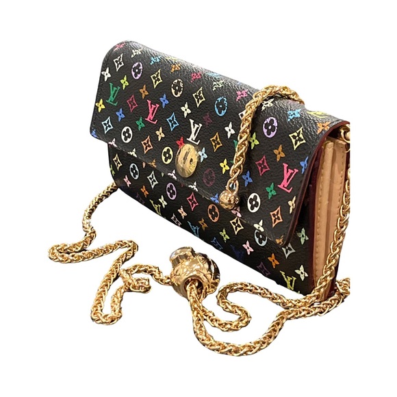 Louis Vuitton Handbags - LOUIS VUITTON Authentic Crossbody 
Sarah Multicolor Monogram Wallet Handbag